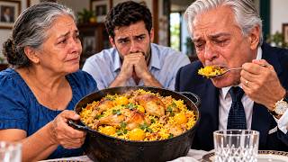 O filho teve vergonha da comida da mãe… Até o sogro rico provar o primeiro pedaço