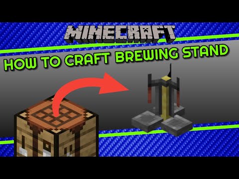 How to Craft Brewing Stand in Minecraft