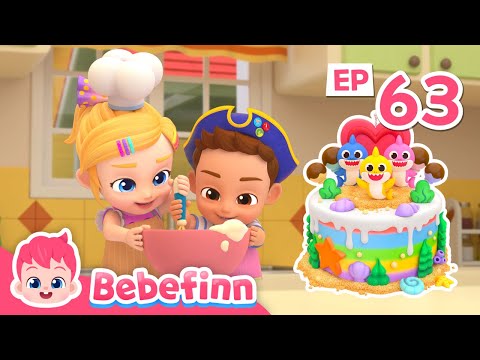 🎂 Pat-a-Cake | EP63 | Bebefinn Sing Along2 | Nursery Rhymes & Kids Songs