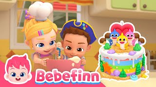 🎂 Pat-a-Cake | Bebefinn Sing Along2 | Nursery Rhymes &amp; Kids Songs