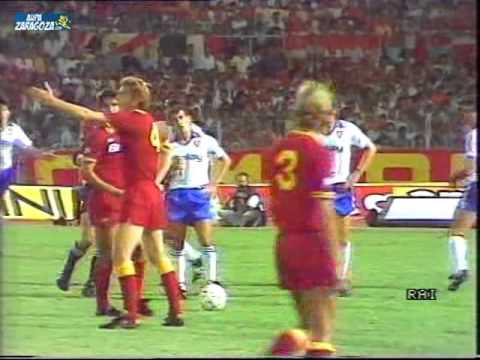 A.S. Roma 2 - Real Zaragoza 0 Recopa Temporada 86-87 (Primera parte)