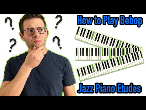 Bebop Etudes For Jazz Piano