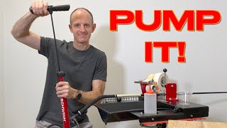 How to Regrip Golf Clubs with a BIKE PUMP