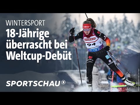 Biathlon: Julia Tannheimer debütiert erfolgreich in Ruhpolding | Sportschau