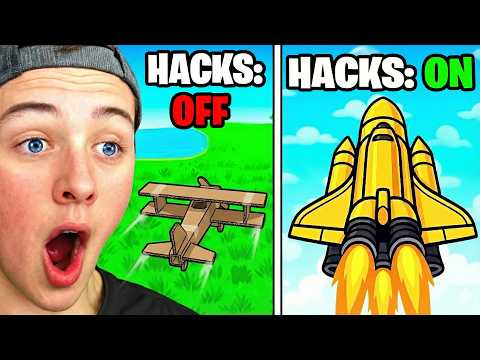 I Used Hacks To Make This Cardboard Plane 1008294623% Better