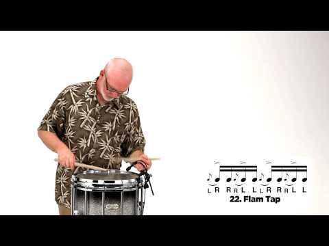 Pearl Drum Rudiments - Flam Tap