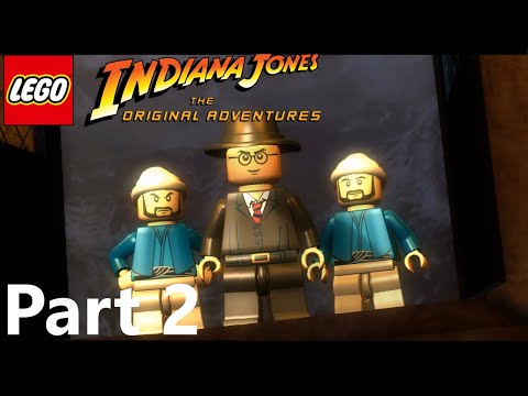 LEGO Indiana Jones: The Original Adventures Walkthrough Gameplay No Commentary Part 2- The Mountains