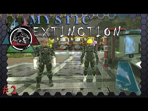 Setting Up a New Base! ~ Ep #2 ~ Mystic Extinction W/ Friends | MODDED ARK