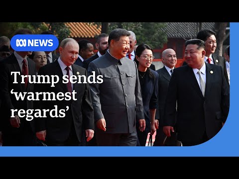 Trump accuses Xi, Putin and Kim of conspiring against the United States | ABC NEWS