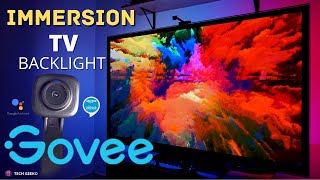 GOVEE  Immersion RGBIC LED TV Backlight | Unboxing, Setting Up & Review | Alexa & Google Support.