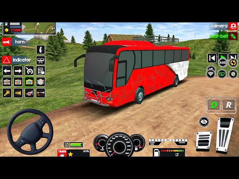 Best Bus Games 2025 - Real Coach Bus Realistic Offroad Driving Games - Android GamePlay
