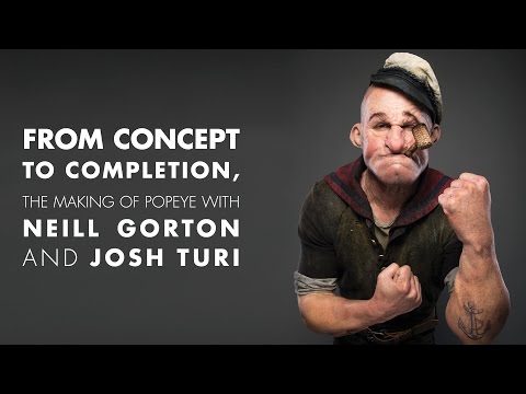 From Concept to Completion, the Making of Popeye with Neill Gorton and Josh Turi Live@IMATS NY