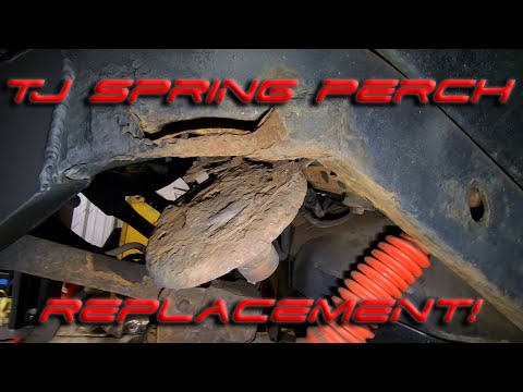 Jeep Wrangler Spring Perch Replacement.