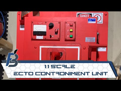 Ecto Containment Unit Build - 1:1 Movie Scale (Cabinet Only)