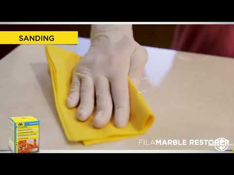 FILA Marble Restoration Kit Instruction