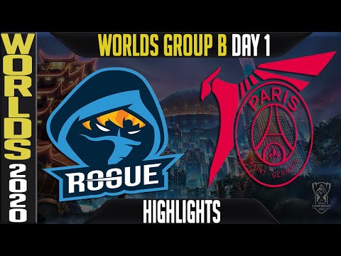 RGE vs PSG Highlights | Worlds 2020 Group B Day 1 - LoL World Championship | Rogue vs PSG Talon