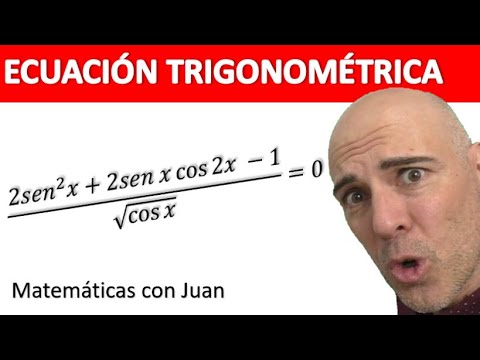 RESOLUCIÓN DE ECUACIONES TRIGONOMÉTRICAS. Ángulos dobles, senos y cosenos. Solución general