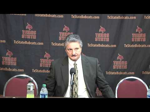 Texas State MBB Postgame vs. Prairie View A&M - Head Coach Danny Kaspar