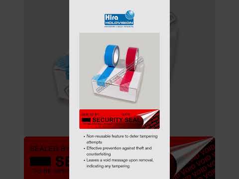 Tamper Evident Tape