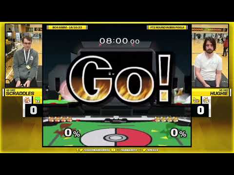 Big Cheese 4 SSBM: Scraddles vs Hughie (Fox vs Fox) - Pool Wave A