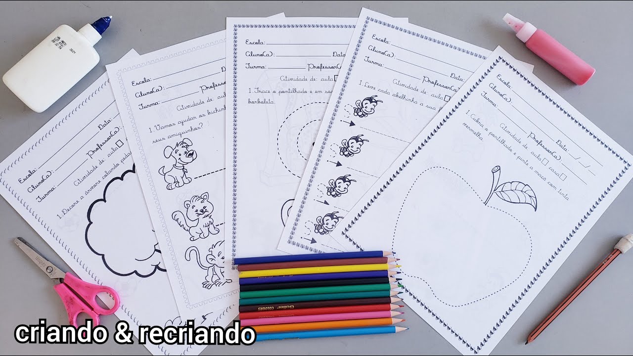 Watch Now 5 atividades para Educação Infantil em PDF para imprimir 5 atividades para Educação Infantil em PDF para imprimir