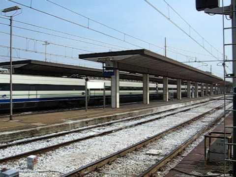 Tromba treno CIS153 in arrivo a Parma