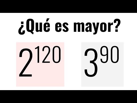 QUÉ CANTIDAD ES LA MÁS GRANDE: 2^120 O 3^90. Aritmética Básica.