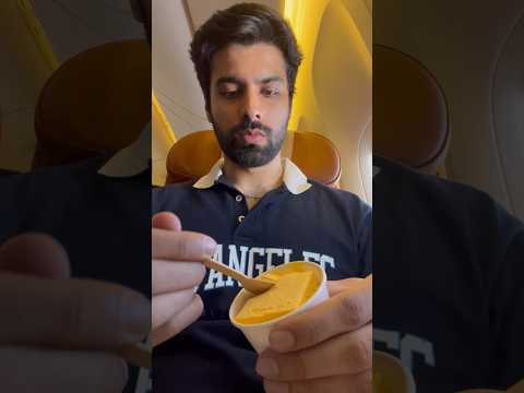Udit Vikrem Singh AirIndia Food Review