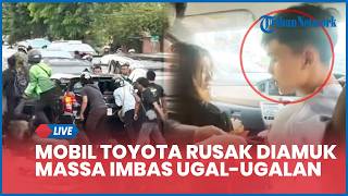 Download lagu Mobil Toyota Rusak Diamuk Massa Imbas Ugal-ugalan Lawan Arah dan Tabrak Sejumlah Pengendara mp3