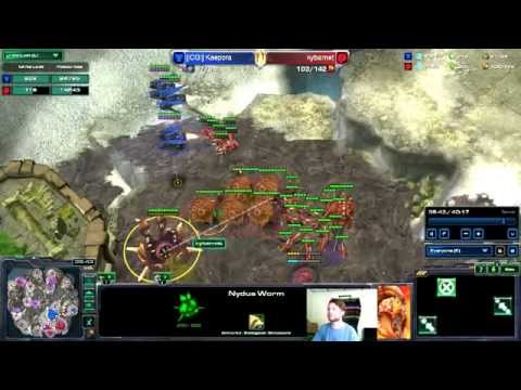 ZvT - Swarm Host Nydus vs Raven