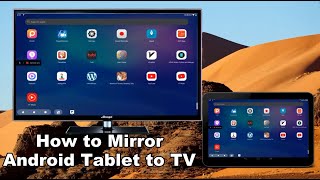 How to Mirror Android Tablet to Any TV