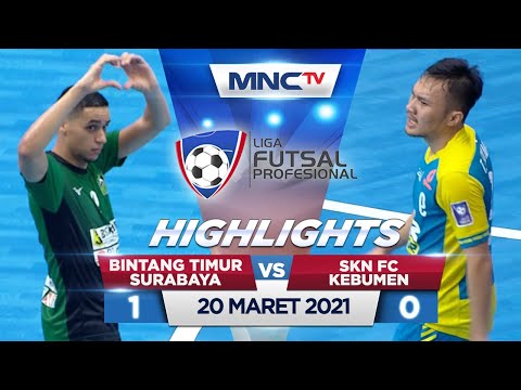 BINTANG TIMUR SURABAYA VS SKN FC KEBUMEN (FT: 1-0) - Highlights Liga Futsal Profesional 2020