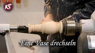 Basiswissen Drechseln 3/11 - So drechselt man eine klassische Vase