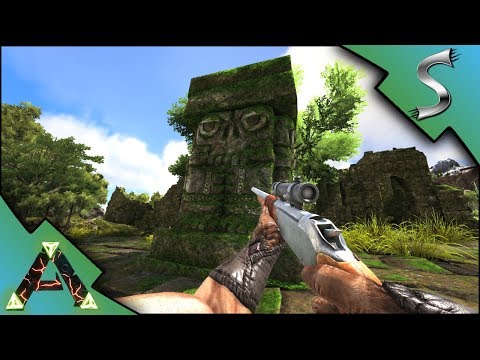 RIVER RAFT ADVENTURE! DEATH & SWAMP RUINS EXPLORATION! - Ark: RAGNAROK [DLC Gameplay E9]