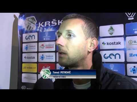 10. krog: Krško - Rudar 1:0; Prva liga Telekom Slovenije 2016/17