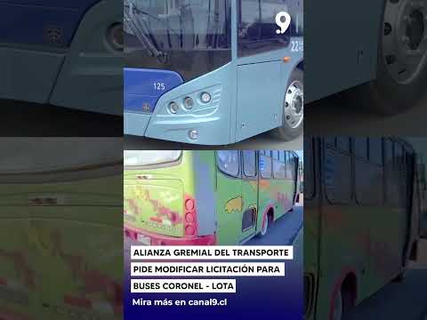 Alianza gremial del transporte pide modificar licitación para buses Coronel   Lota