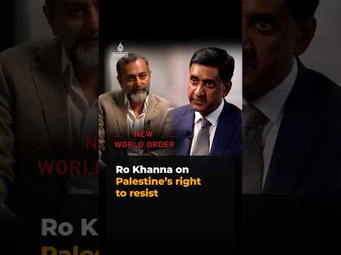 Ro Khanna on Palestinians’ right to resistance | The Listening Post