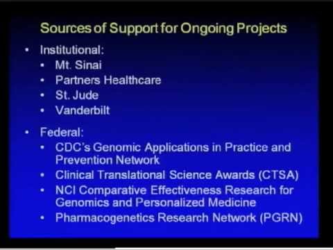 Genomic Medicine Pilot Demonstration Projects - Teri Manolio