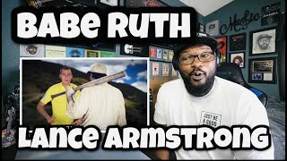 Babe Ruth vs Lance Armstrong - Epic Rap Battles of History | REACTION
