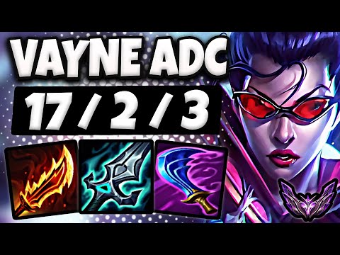 Vayne vs Aphelios [ ADC ] Lol Korea Master Patch 25.18
