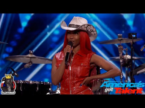 Reyna Roberts Full Performance & Intro | America's Got Talent 2024 Auditions Week 1 S19E01