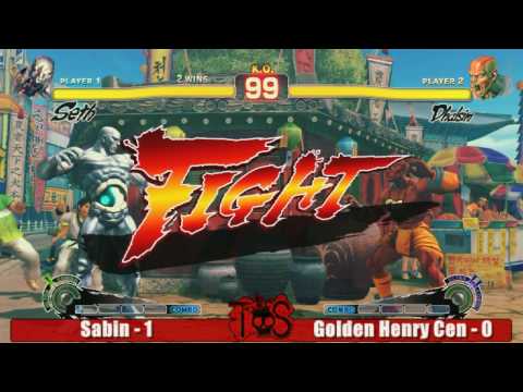 Guard Crush 5 SSF4 Singles Losers Finals: Sabin vs Golden Henry Cen