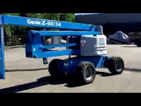 Genie Z-60/34 4x4 Articulated Boom Lift 66ft