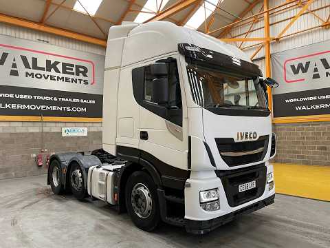 New In Stocklist For Sale: IVECO STRALIS 460 *EURO 6* HI WAY 6X2 TRACTOR UNIT – 2018 – CE68 LRF