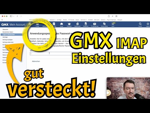 GMX IMAP aktivieren und einrichten