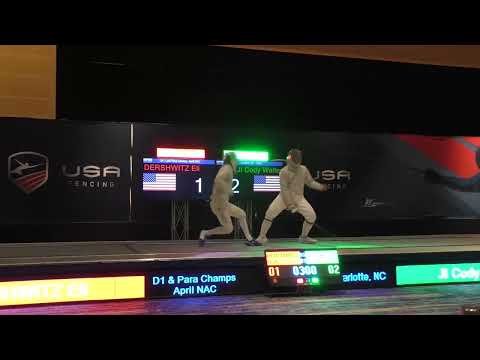 Charlotte Nationals 2022 SMS - GOLD - Eli Dershwitz v Cody Ji