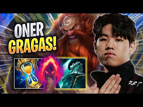 ONER IS SO GOOD WITH GRAGAS! - T1 Oner Plays Gragas JUNGLE vs Karthus! | Season 2023