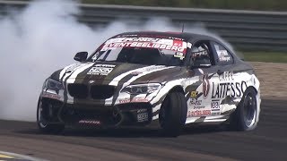 800HP HGK BMW F22 Eurofighter! - Yves Meyer Drifting at Modena Circuit!