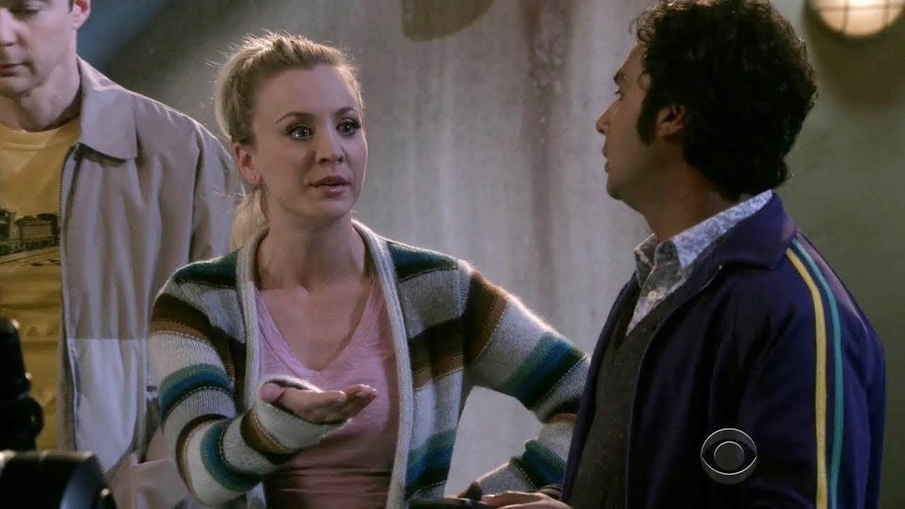 The Big Bang Theory - Penny and Raj fight over who discovered a comet.