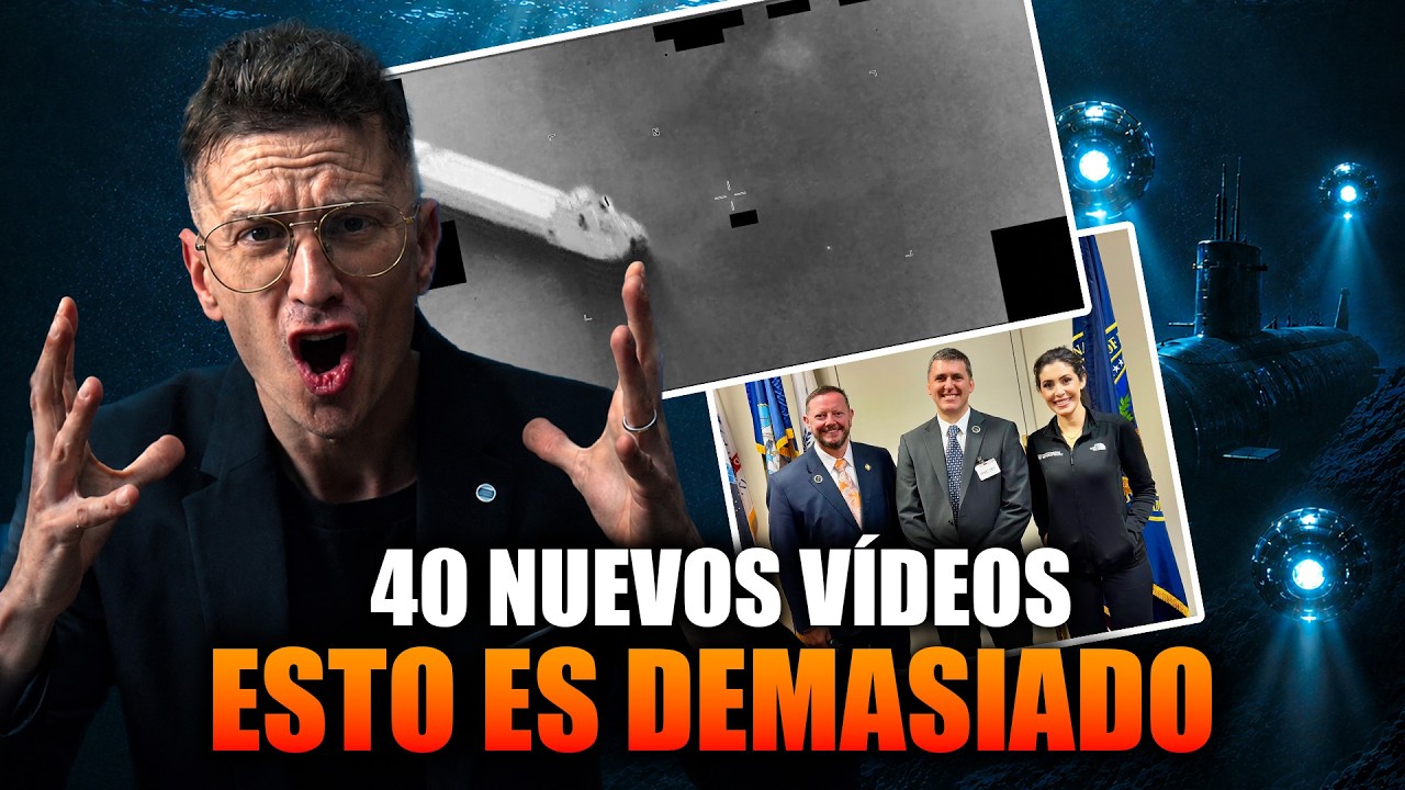 40 NUEVOS VÍDEOS EN DESCLASIFICACIÓN "OVNIS PERSIGUIENDO A SUBMARINO"